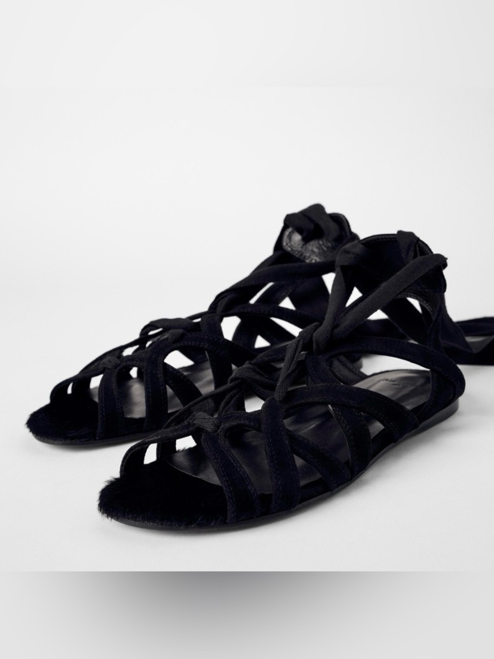 Zara Flat Sandals Kate Moss X